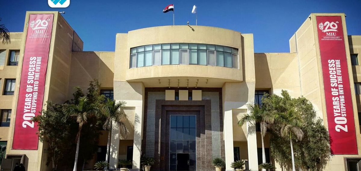 The main building of Misr International University, New Cairo